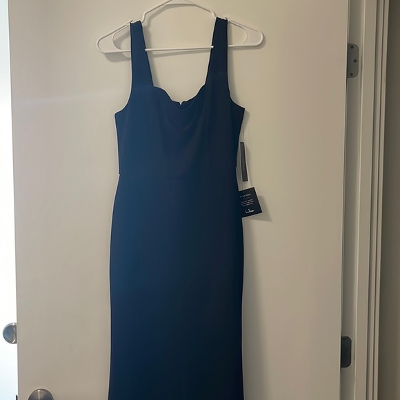Lulus Black Full Length Gown - Picture 1 of 4